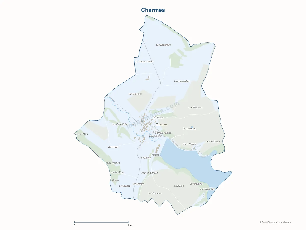 Carte de Charmes à personnaliser