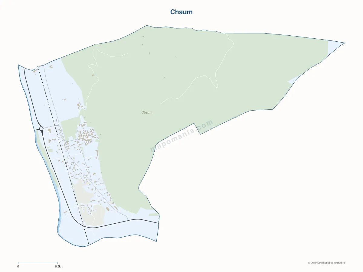 Carte de Chaum à personnaliser