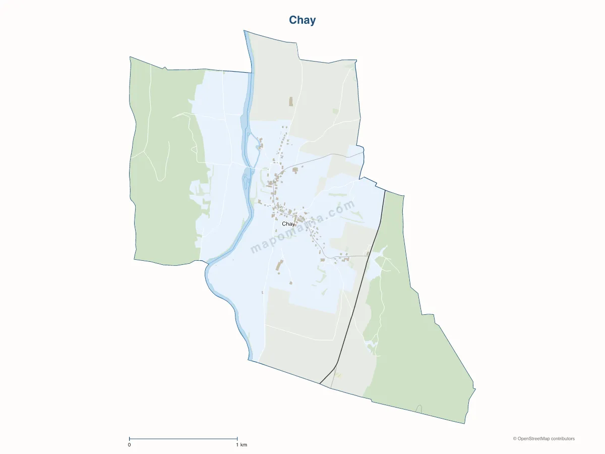 Carte de Chay à personnaliser