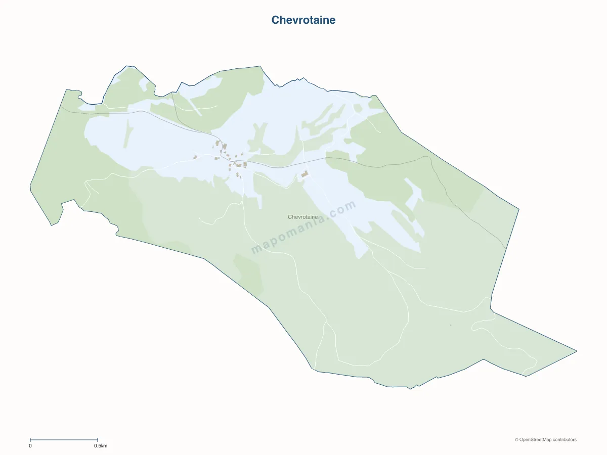 Carte de Chevrotaine à personnaliser