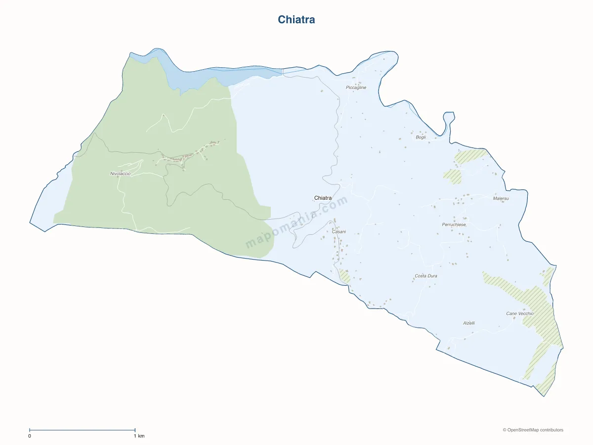 Carte de Chiatra à personnaliser