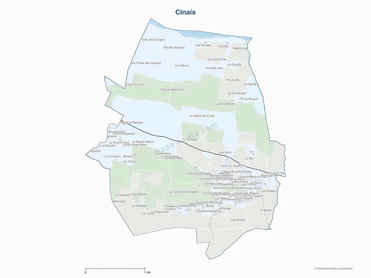 Carte de Cinais à personnaliser