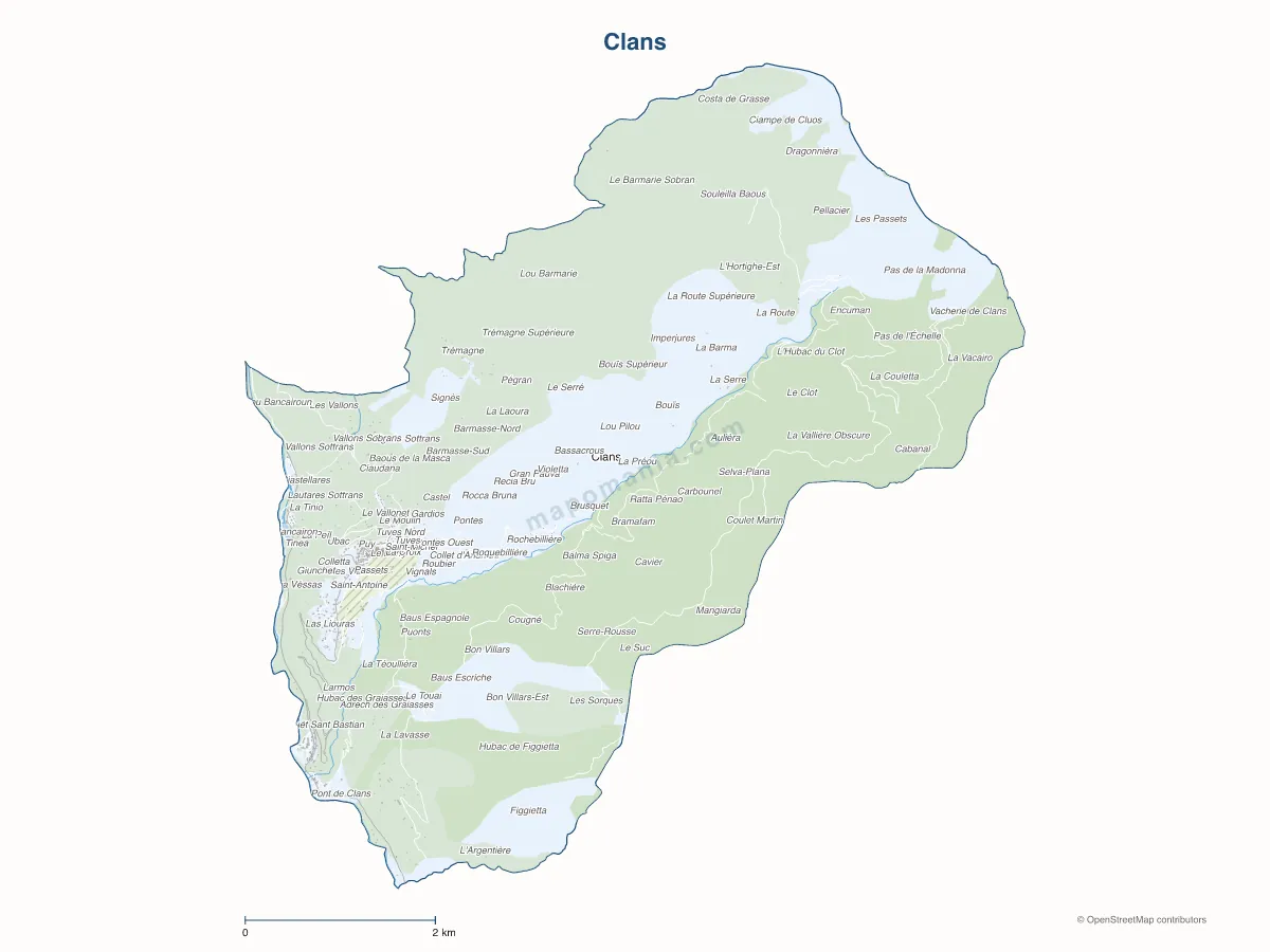 Carte de Clans à personnaliser
