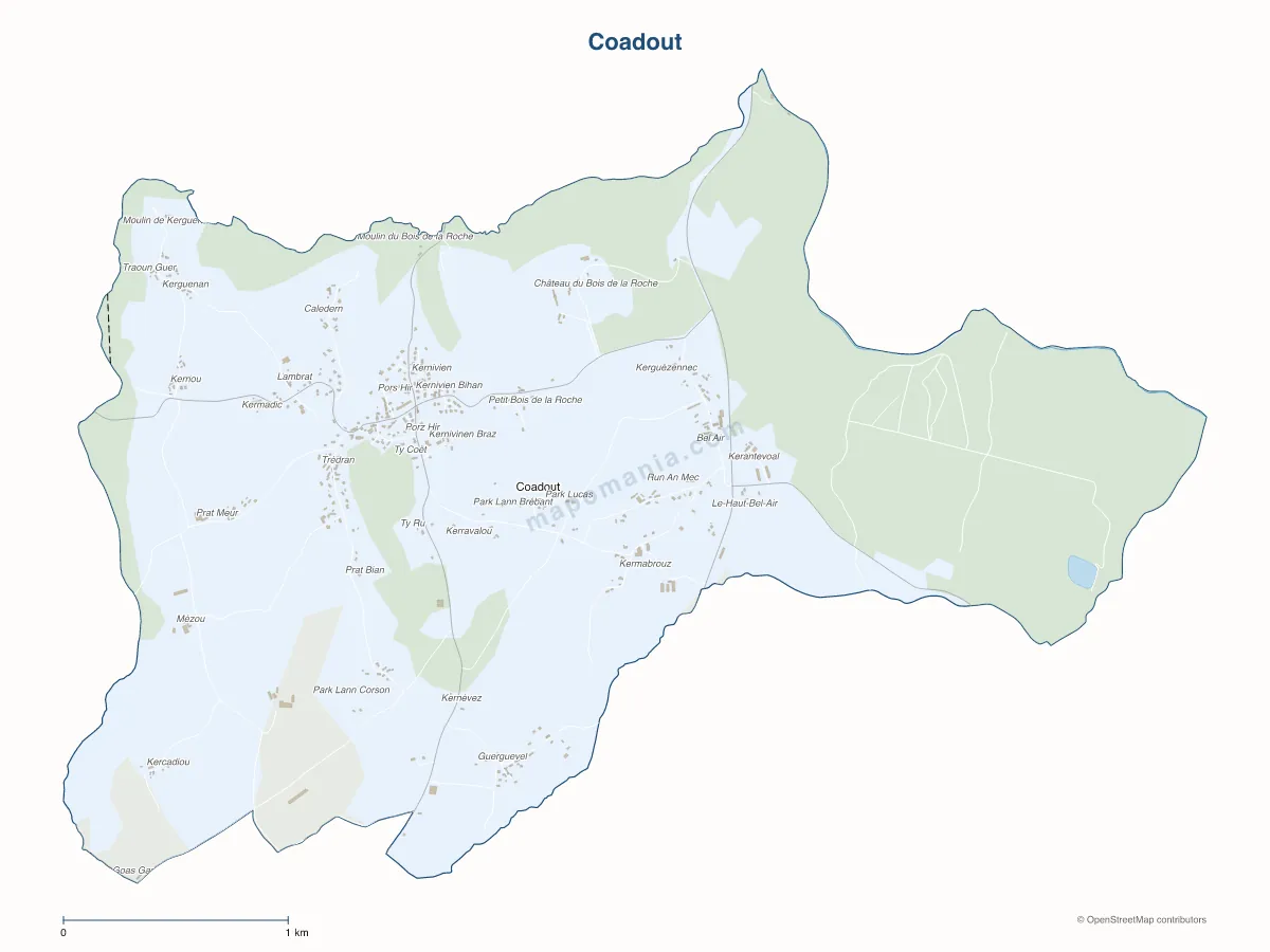 Carte de Coadout à personnaliser
