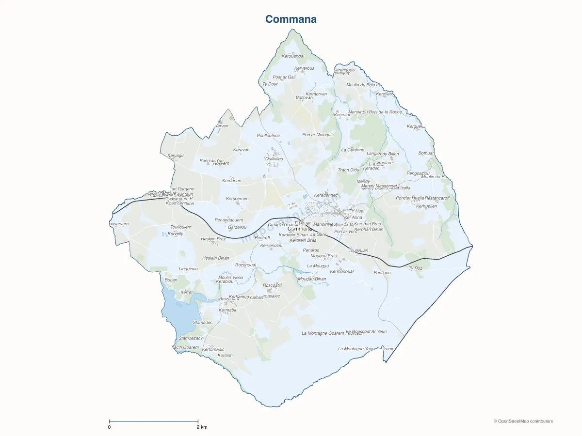 Carte de Commana à personnaliser