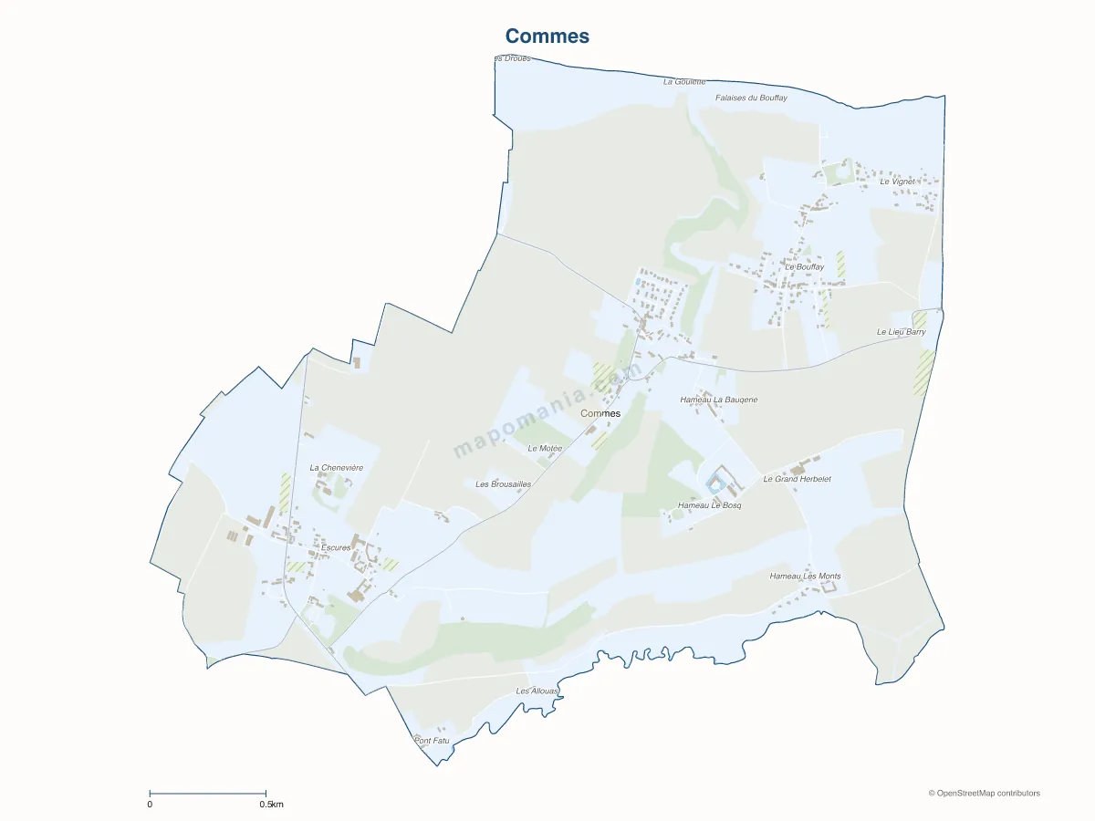 Carte de Commes à personnaliser