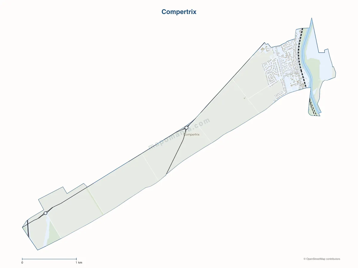 Carte de Compertrix à personnaliser
