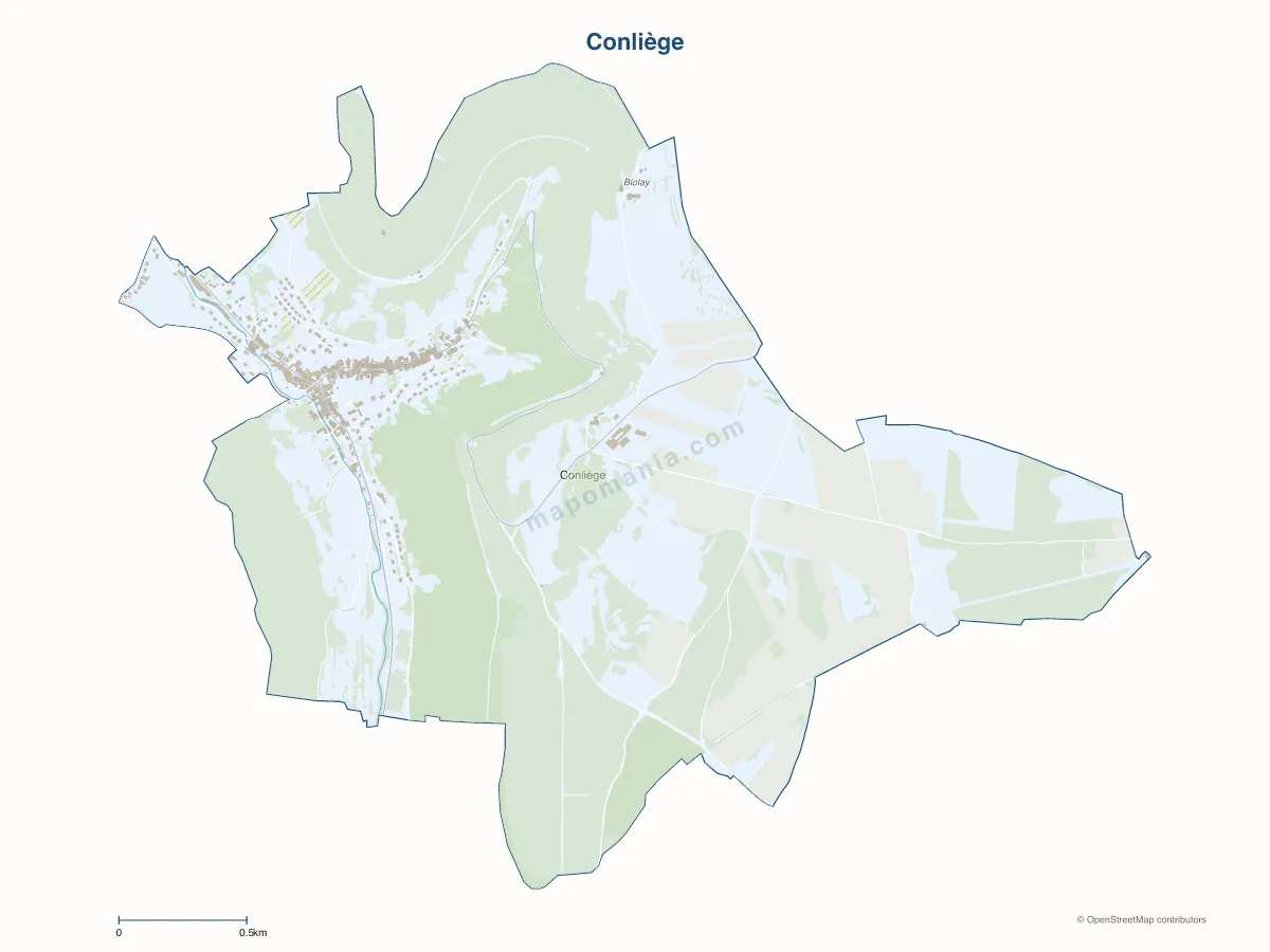 Carte de Conliège à personnaliser