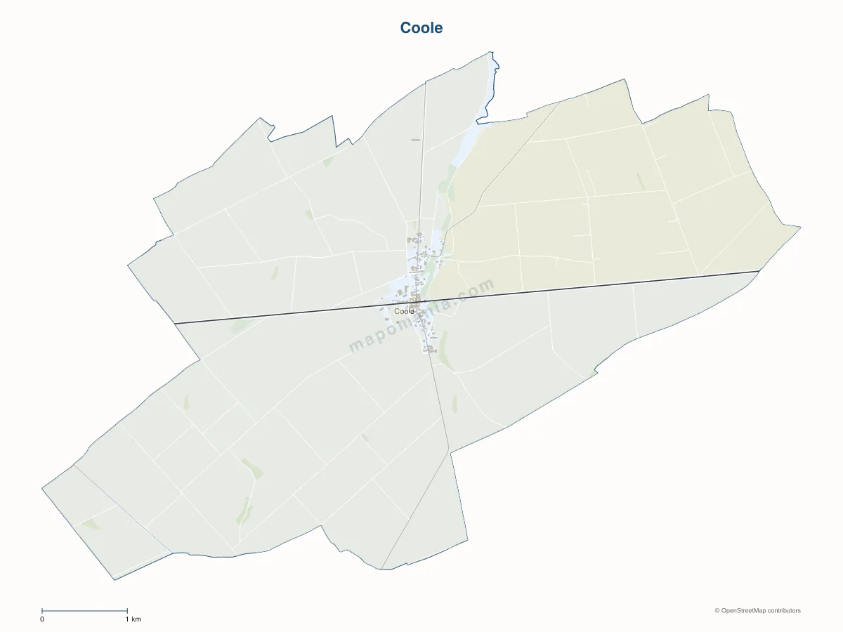 Carte de Coole à personnaliser