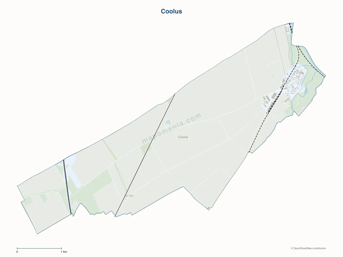 Carte de Coolus à personnaliser