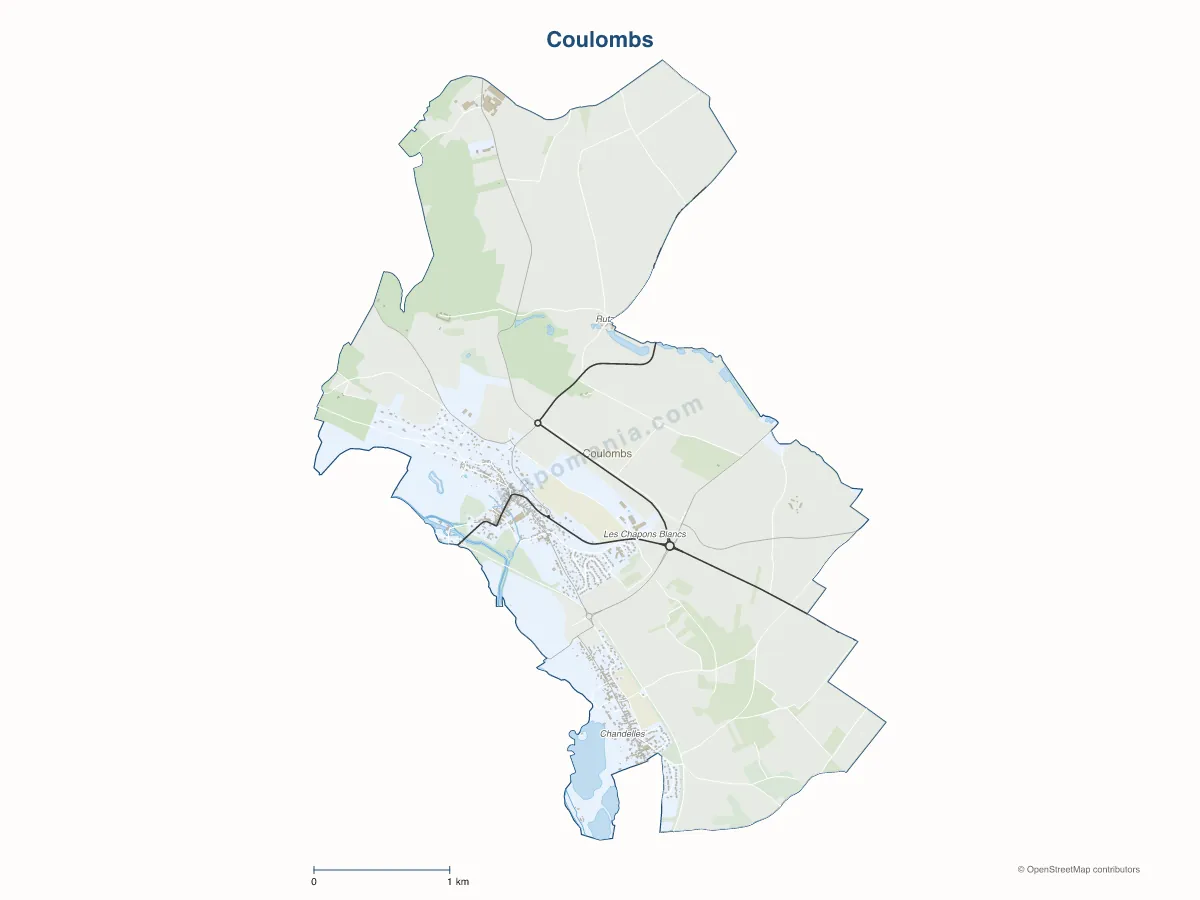 Carte de Coulombs à personnaliser