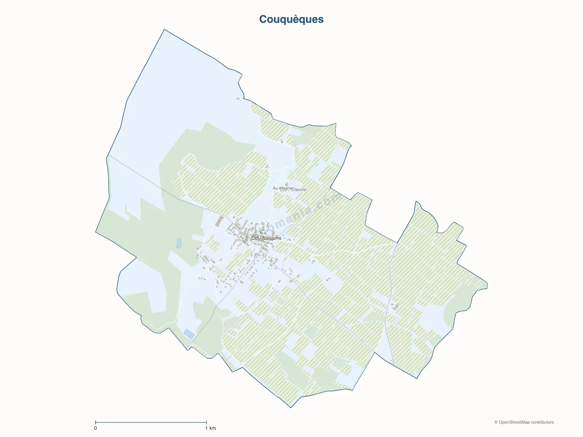 Carte de Couquèques à personnaliser