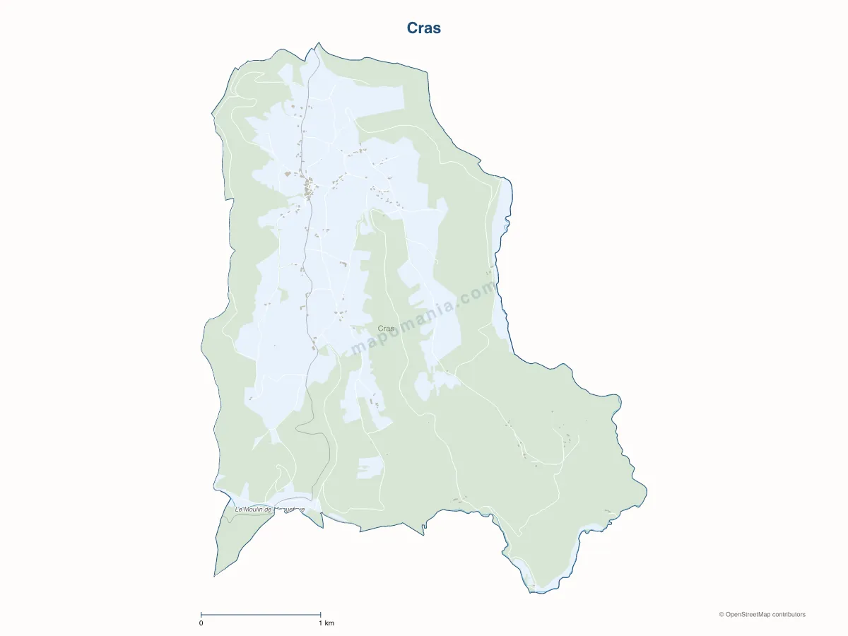 Carte de Cras à personnaliser