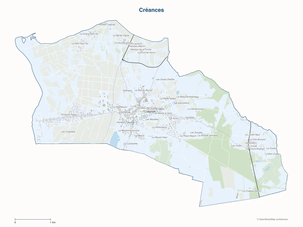 Carte de Créances à personnaliser
