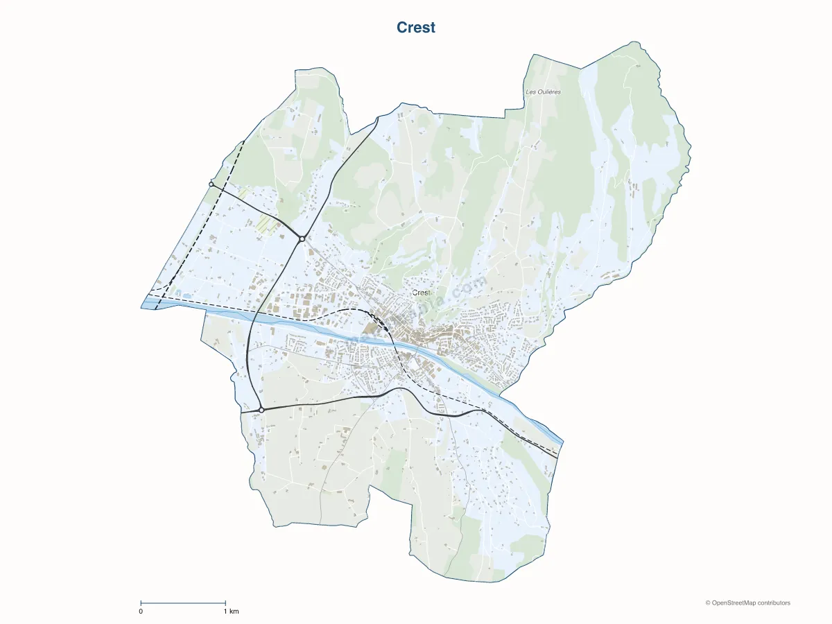 Carte de Crest à personnaliser