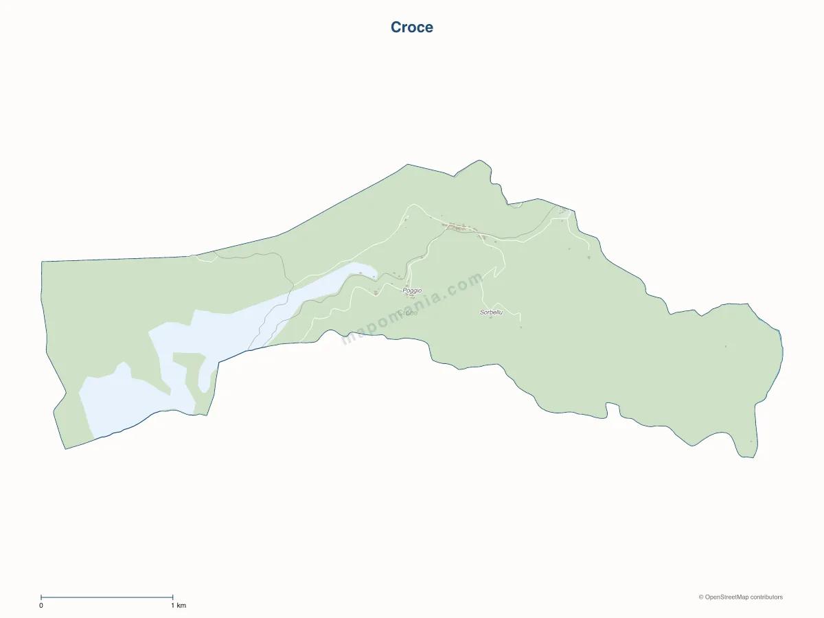 Carte de Croce à personnaliser