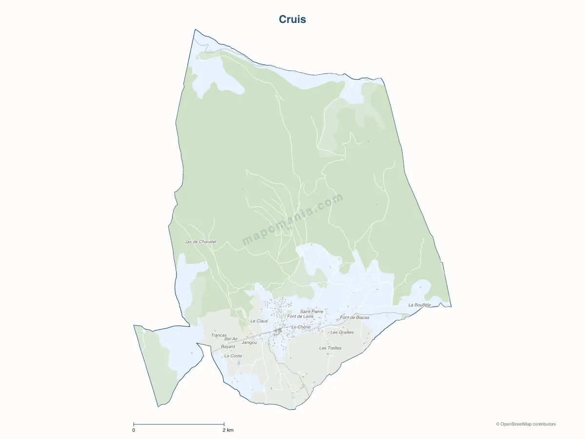 Carte de Cruis à personnaliser