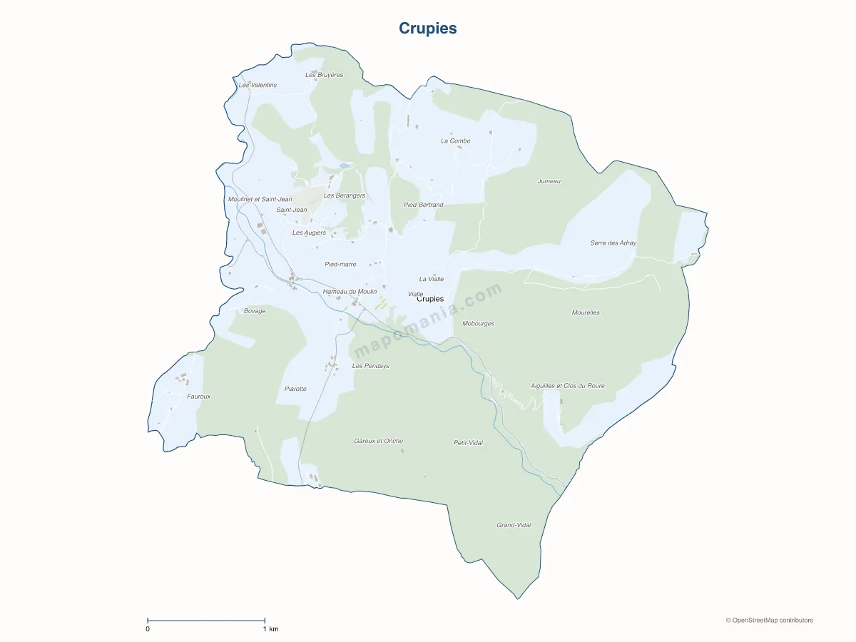 Carte de Crupies à personnaliser