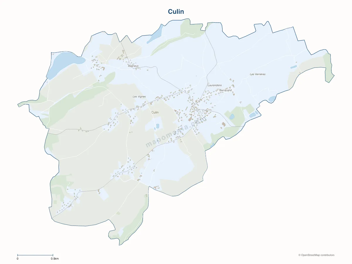 Carte de Culin à personnaliser