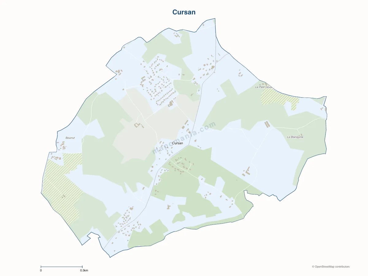 Carte de Cursan à personnaliser