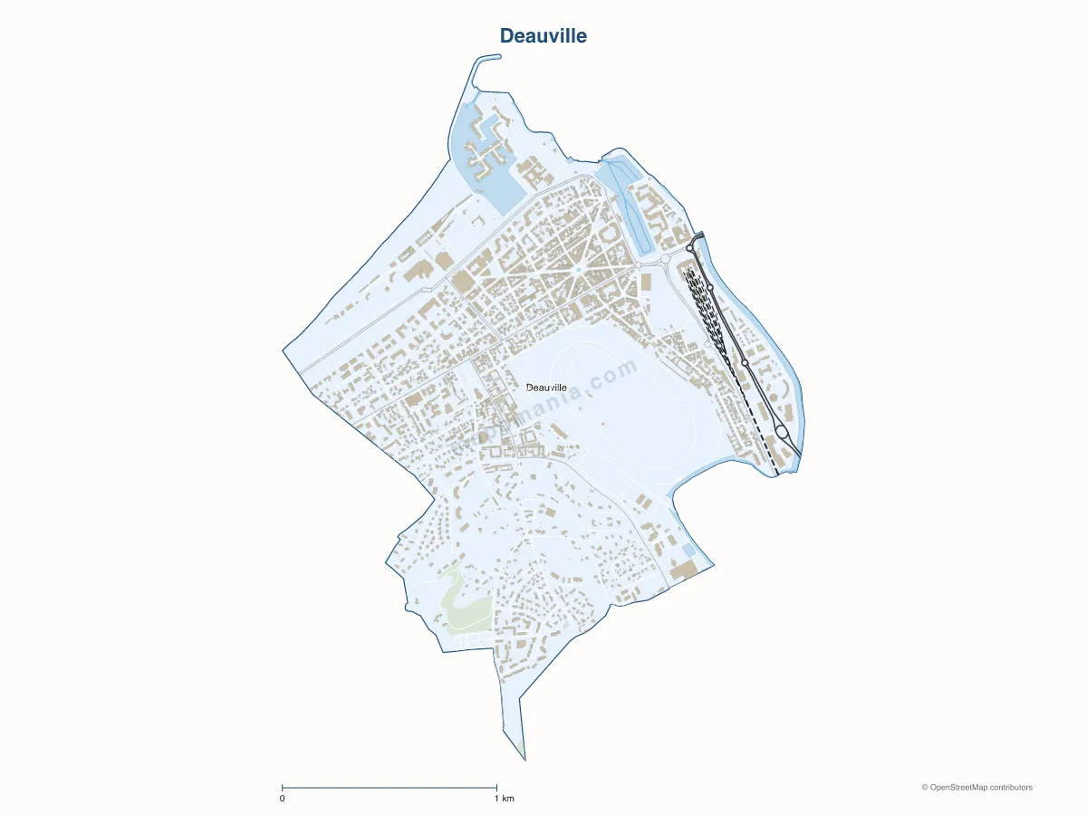 Carte de Deauville à personnaliser