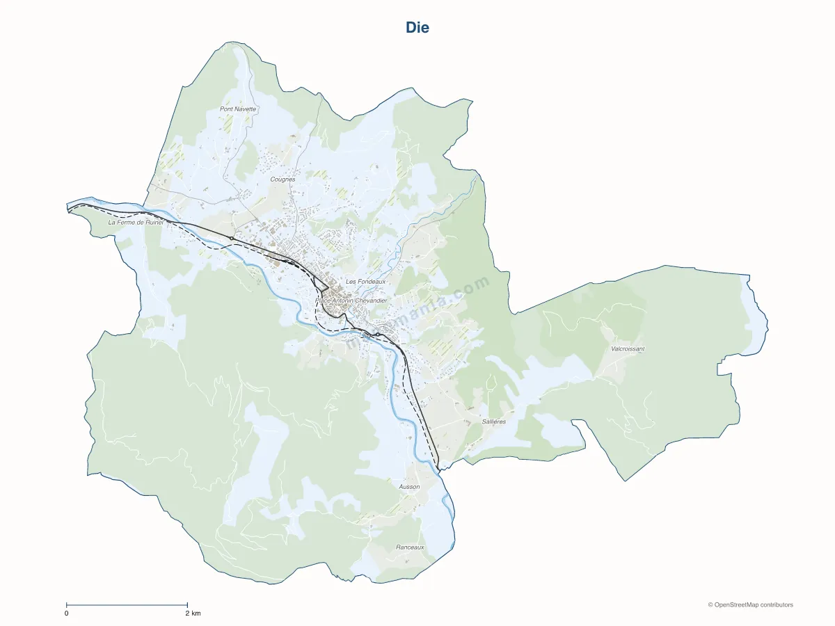 Carte de Die à personnaliser