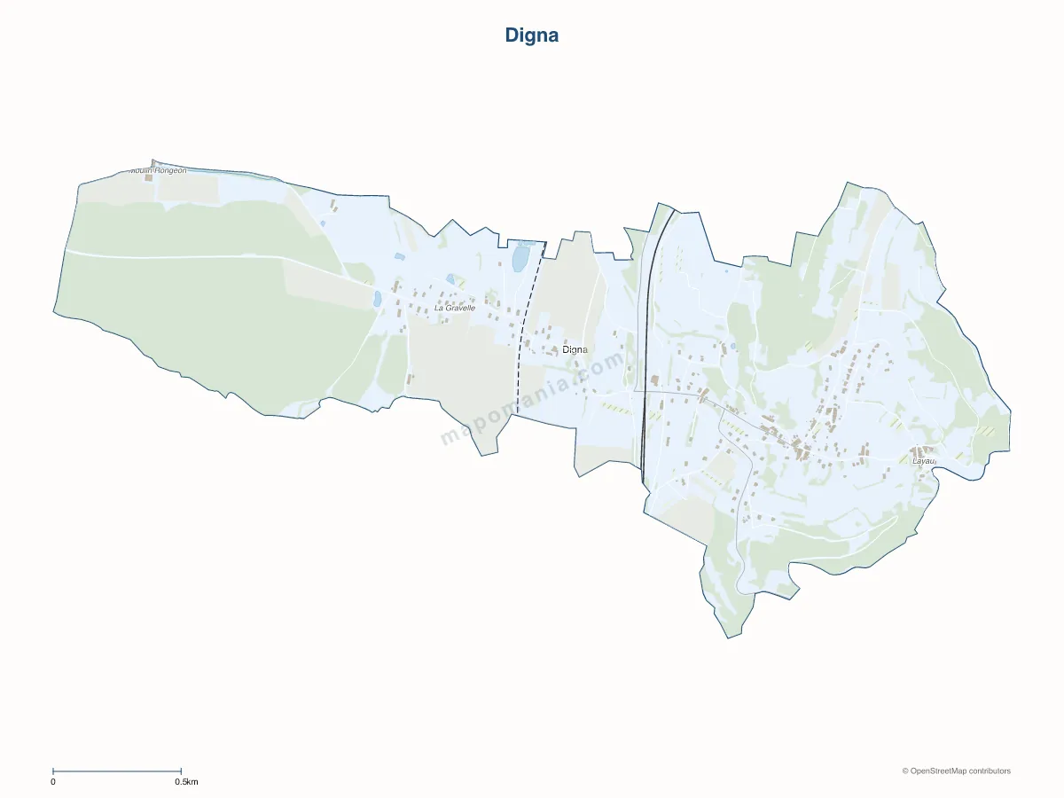 Carte de Digna à personnaliser