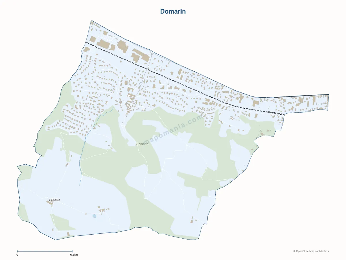 Carte de Domarin à personnaliser
