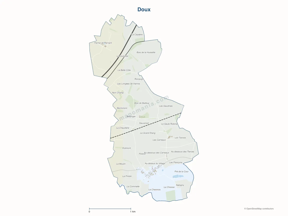 Carte de Doux à personnaliser