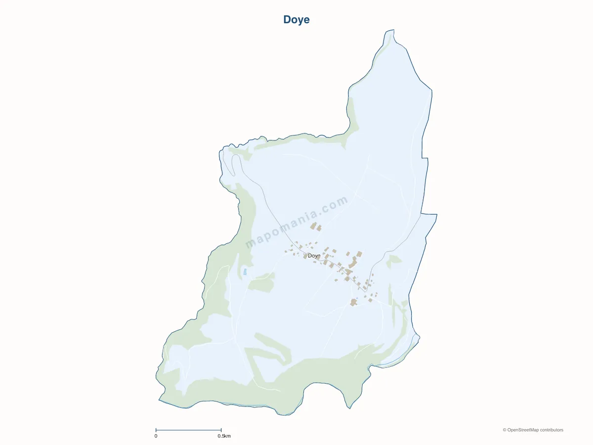 Carte de Doye à personnaliser