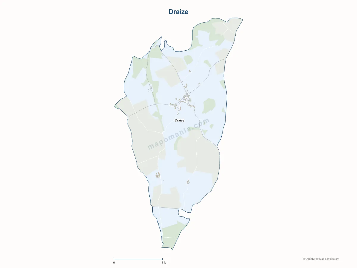 Carte de Draize à personnaliser