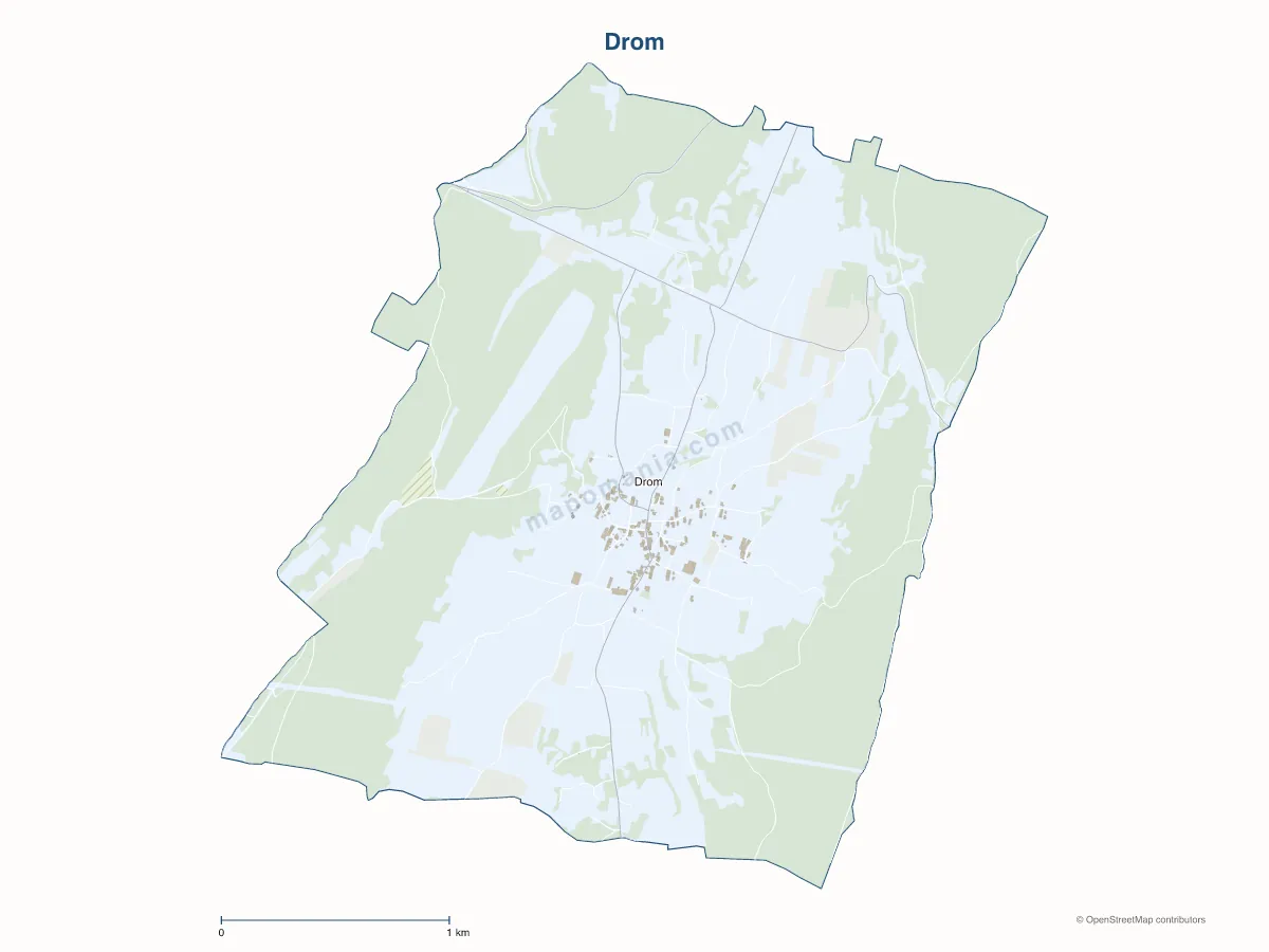 Carte de Drom à personnaliser