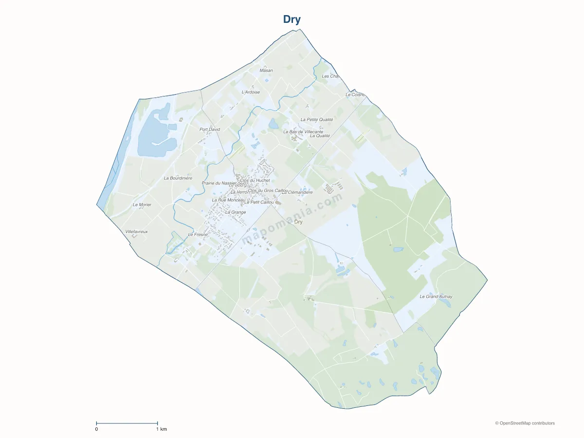 Carte de Dry à personnaliser