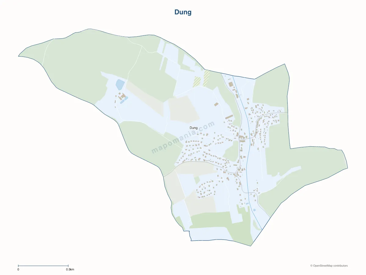 Carte de Dung à personnaliser