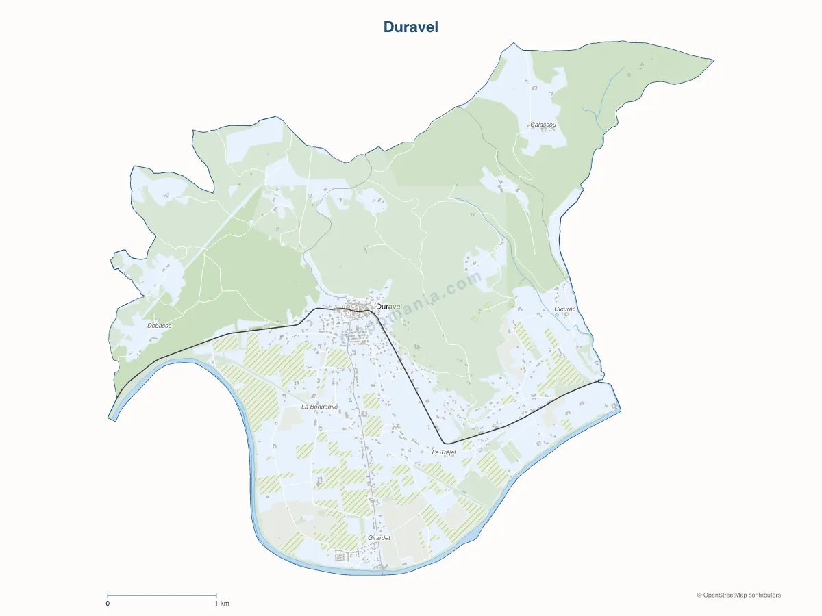 Carte de Duravel à personnaliser