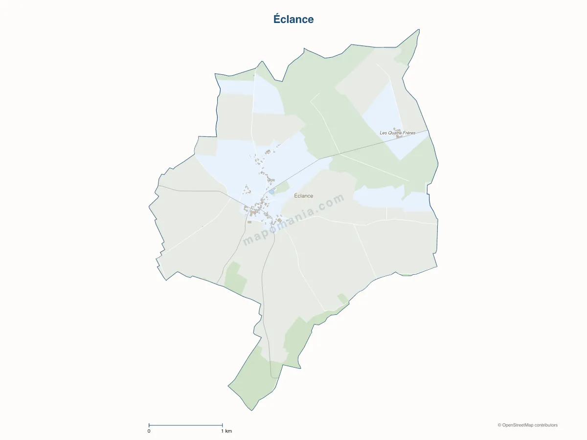 Carte de Éclance à personnaliser