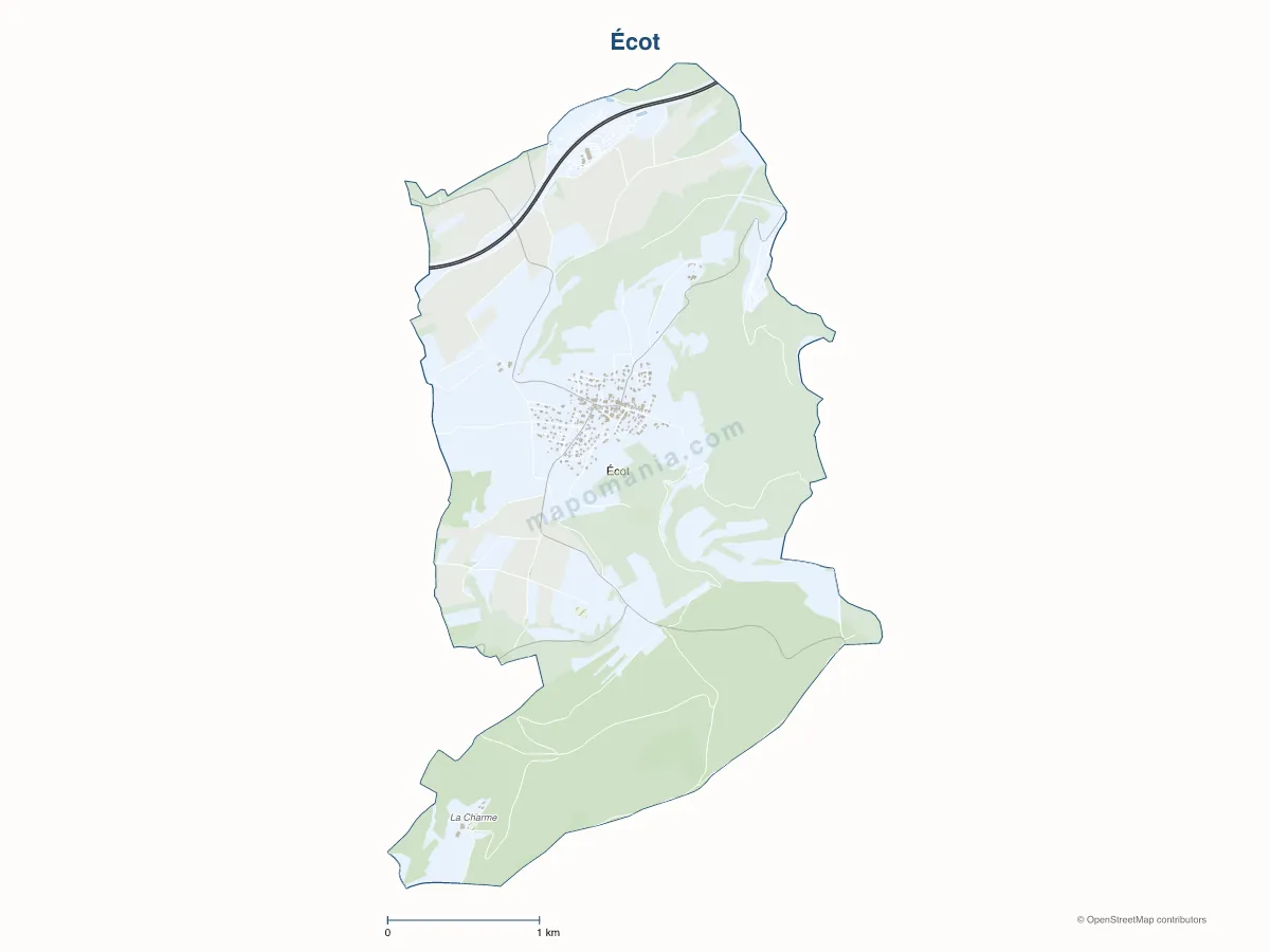 Carte de Écot à personnaliser
