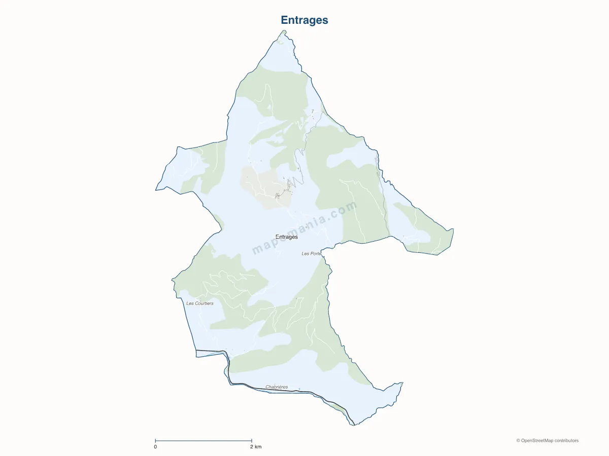 Carte de Entrages à personnaliser