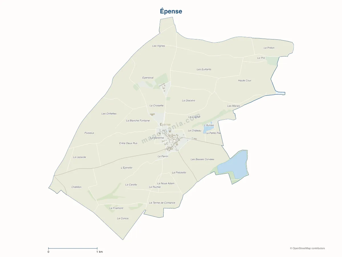 Carte de Épense à personnaliser