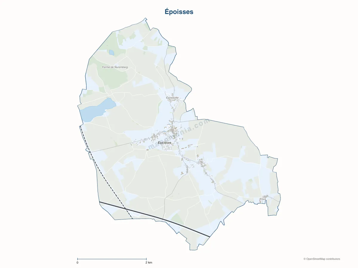 Carte de Époisses à personnaliser