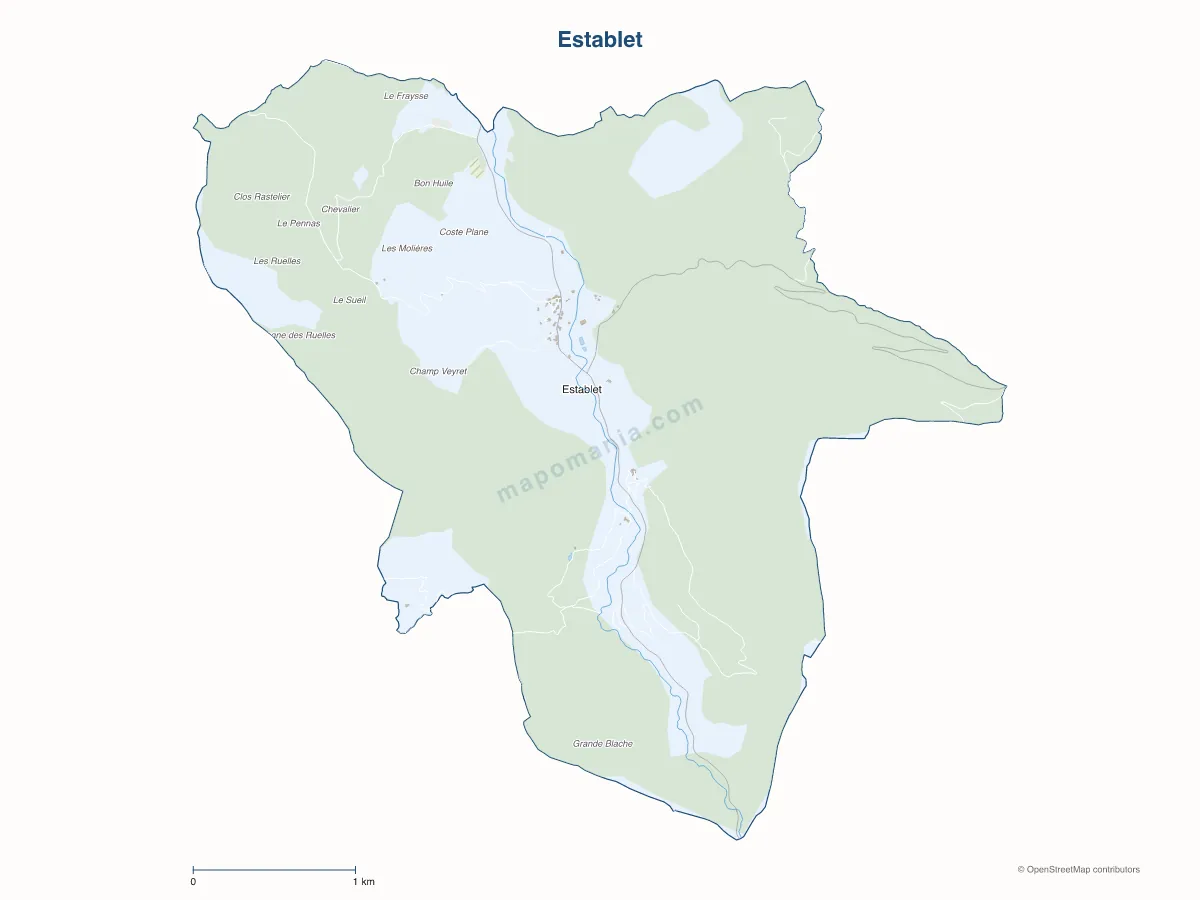 Carte de Establet à personnaliser