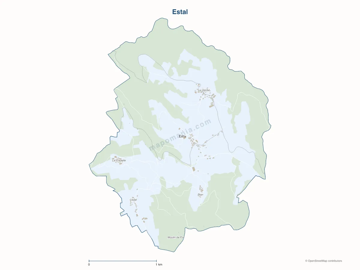 Carte de Estal à personnaliser