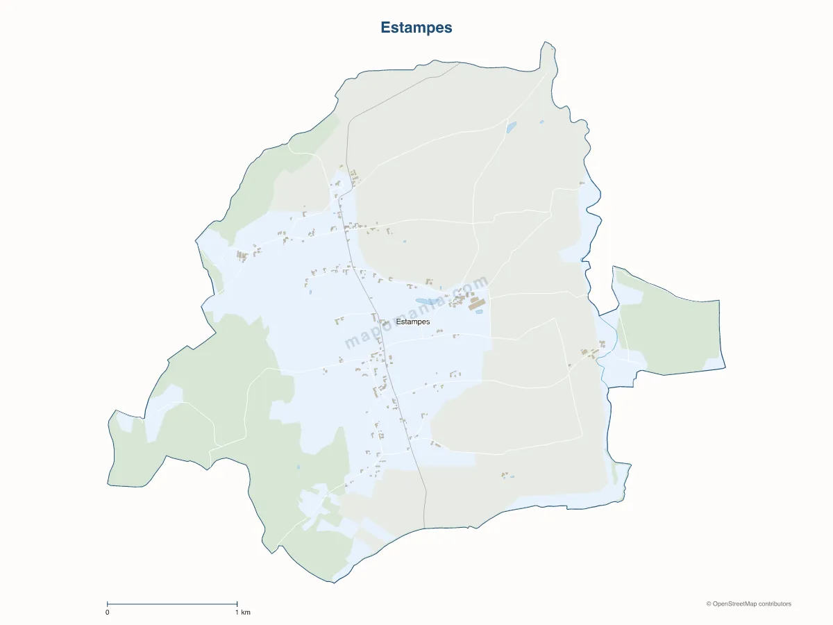 Carte de Estampes à personnaliser