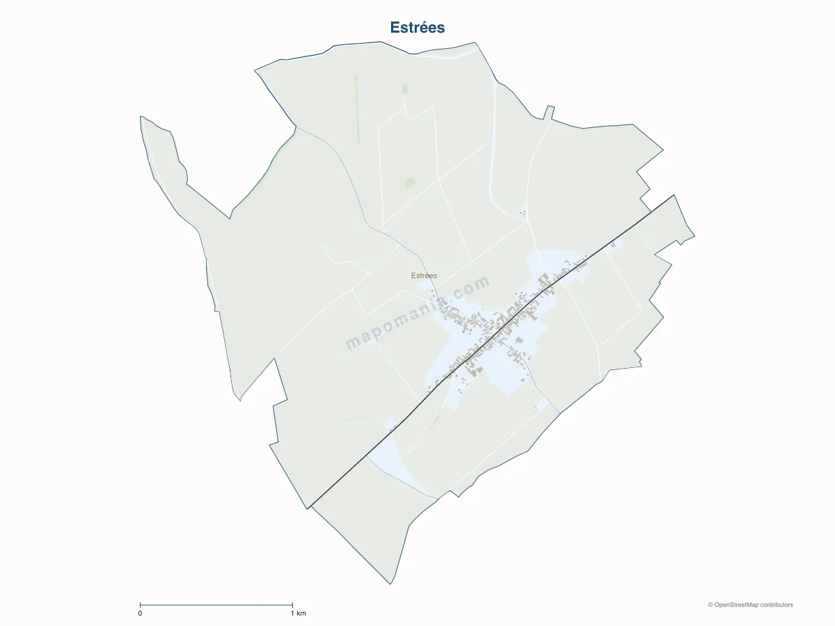 Carte de Estrées à personnaliser