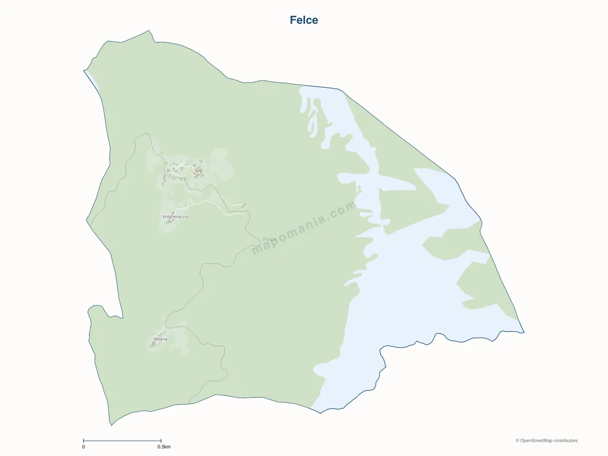 Carte de Felce à personnaliser