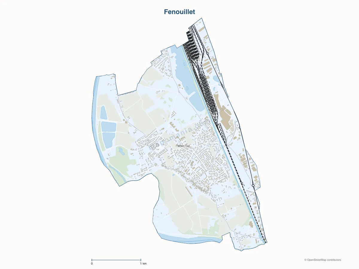 Carte de Fenouillet à personnaliser