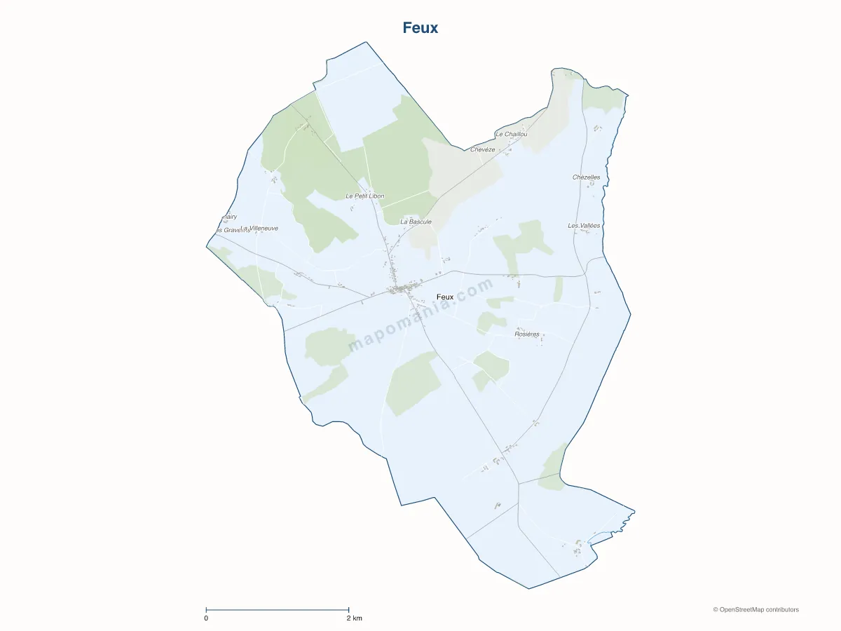 Carte de Feux à personnaliser