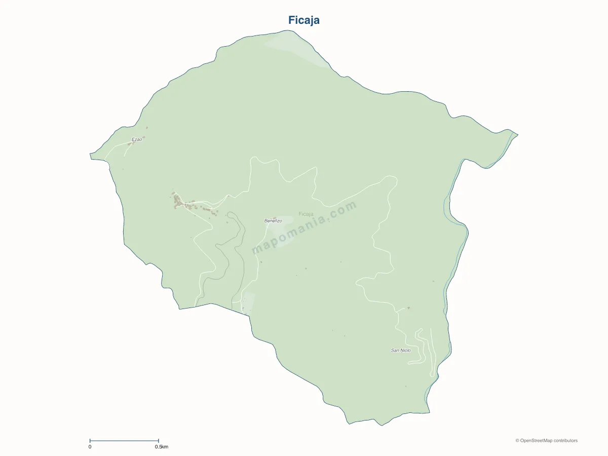 Carte de Ficaja à personnaliser