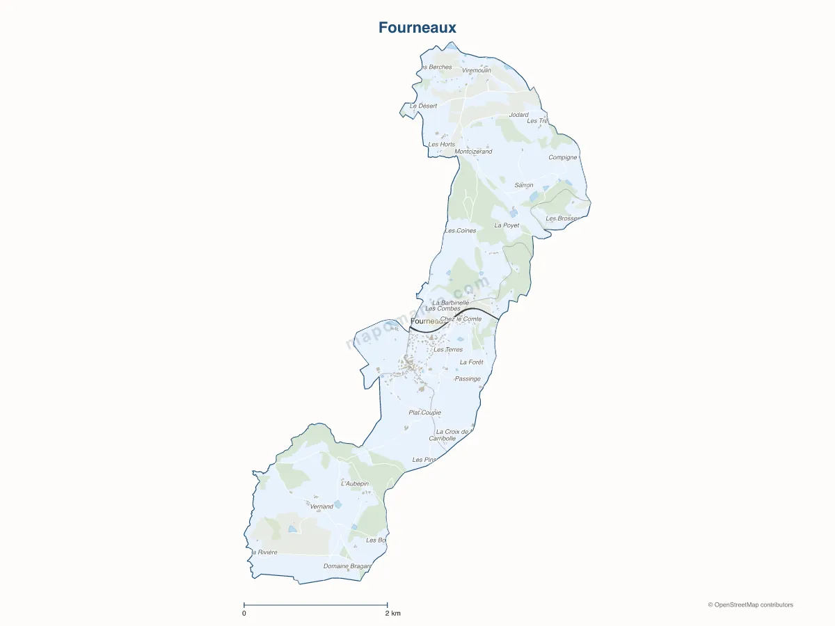Carte de Fourneaux à personnaliser