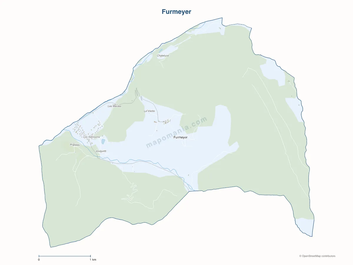 Carte de Furmeyer à personnaliser